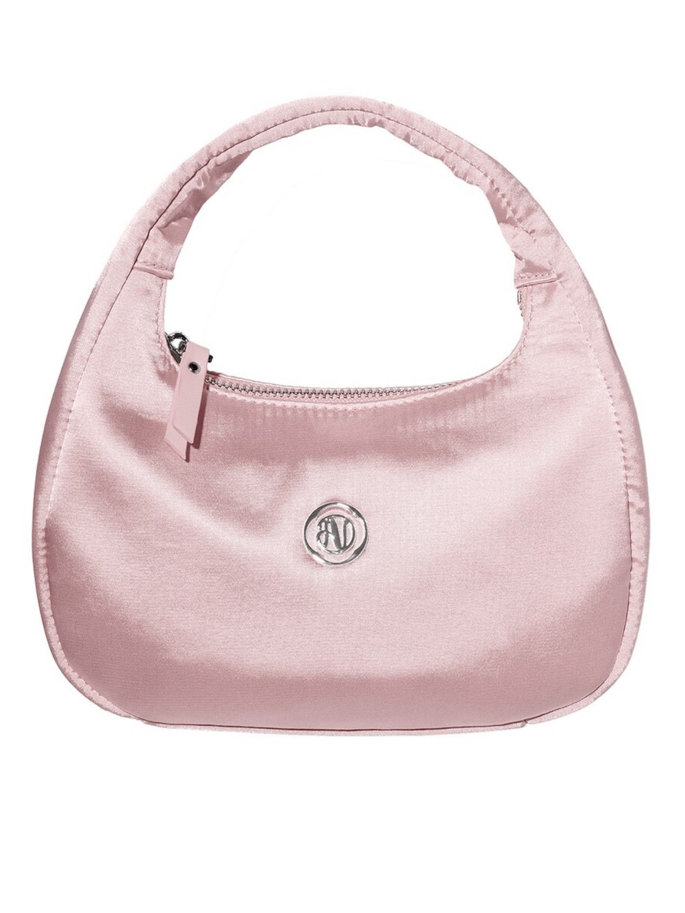 NWT Agent Nateur Satin Bag - Baby Pink